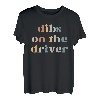 Lkw-Fahrer-Freundin Vintage-Retro-Dibs on the Driver T-Shirt