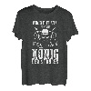 Herren König LKW Fahrer Fernfahrer Lastkraftwagen Trucker T-Shirt