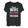 Lkw-Fahrer Trucker-Frau T-Shirt