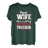 Lkw-Fahrer Trucker-Frau T-Shirt