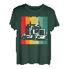 Vintage Retro Truck Lastkraftwagen Transporter Fernfahrer T-Shirt