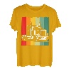 Vintage Retro Truck Lastkraftwagen Transporter Fernfahrer T-Shirt