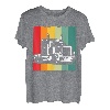 Vintage Retro Truck Lastkraftwagen Transporter Fernfahrer T-Shirt