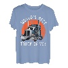 Herren Weltweit bestes LKW-Fahrer-Anhänger-LKW-Fahrzeug T-Shirt