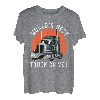 Herren Weltweit bestes LKW-Fahrer-Anhänger-LKW-Fahrzeug T-Shirt