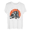 Herren Weltweit bestes LKW-Fahrer-Anhänger-LKW-Fahrzeug T-Shirt