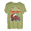 Trucker Merry Trucking Weihnachten LKW Fahrer Xmas T-Shirt
