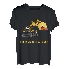 Gummiente Bagger Baustelle Baggerheber T-Shirt