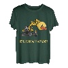 Gummiente Bagger Baustelle Baggerheber T-Shirt