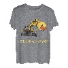 Gummiente Bagger Baustelle Baggerheber T-Shirt