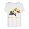 Gummiente Bagger Baustelle Baggerheber T-Shirt