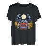 Cooler LKW, der nachts in den Bergen fährt, LKW-Fahrer T-Shirt