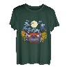 Cooler LKW, der nachts in den Bergen fährt, LKW-Fahrer T-Shirt