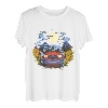Cooler LKW, der nachts in den Bergen fährt, LKW-Fahrer T-Shirt