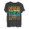 Herren Papa Lkw Fahrer Vatertag Berufsfahrer Vater Fernfahrer Papa T-Shirt