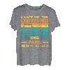 Herren Papa Lkw Fahrer Vatertag Berufsfahrer Vater Fernfahrer Papa T-Shirt