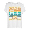 Herren Papa Lkw Fahrer Vatertag Berufsfahrer Vater Fernfahrer Papa T-Shirt