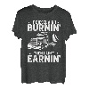 Trucker LKW 18 Räder Autobahn LKW Fahrer CDL Anhänger T-Shirt