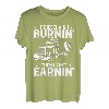 Trucker LKW 18 Räder Autobahn LKW Fahrer CDL Anhänger T-Shirt