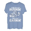 Trucker LKW 18 Räder Autobahn LKW Fahrer CDL Anhänger T-Shirt