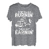 Trucker LKW 18 Räder Autobahn LKW Fahrer CDL Anhänger T-Shirt