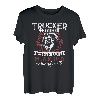 Trucker Mein Antrieb Sind Koffein Laute Musik Lastwagen LKW T-Shirt