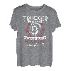 Trucker Mein Antrieb Sind Koffein Laute Musik Lastwagen LKW T-Shirt