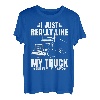 LKW-Fahrer-Design für Herren, Halbanhänger, LKW, Vater, großes Rig T-Shirt