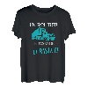 Geschenk für Fahrer: Ein Auto eines LKW und Basta T-Shirt