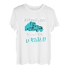 Geschenk für Fahrer: Ein Auto eines LKW und Basta T-Shirt