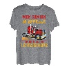 Schwerlastfahrer, LKW-Fahrer für den Straßenverkehr T-Shirt