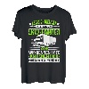Herren Leg Dich Niemals Mit einem LKW Fahrer An Fernfahrer Trucker T-Shirt