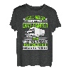 Herren Leg Dich Niemals Mit einem LKW Fahrer An Fernfahrer Trucker T-Shirt
