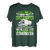 Herren Leg Dich Niemals Mit einem LKW Fahrer An Fernfahrer Trucker T-Shirt