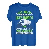 Herren Leg Dich Niemals Mit einem LKW Fahrer An Fernfahrer Trucker T-Shirt