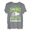 Herren Leg Dich Niemals Mit einem LKW Fahrer An Fernfahrer Trucker T-Shirt