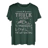 Christlicher Lkw-Fahrer fürchtet Gott und meine Frau Funny Trucker T-Shirt