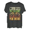 Retro Lkw Fahrer Tacos Trucker - Vintage Lastwagenfahrer T-Shirt
