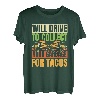 Retro Lkw Fahrer Tacos Trucker - Vintage Lastwagenfahrer T-Shirt