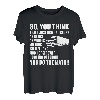 Hapfox - lustiger LKW-Fahrer T-Shirt