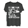 Hapfox - lustiger LKW-Fahrer T-Shirt