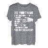 Hapfox - lustiger LKW-Fahrer T-Shirt