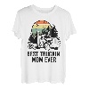 Damen Best Truckin' Mom Ever 18 Wheeler Trucker Semi Truck T-Shirt