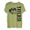 Trucker Amerikanische Flaggen Trucking T-Shirt