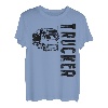 Trucker Amerikanische Flaggen Trucking T-Shirt