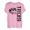 Trucker Amerikanische Flaggen Trucking T-Shirt