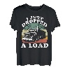 Trucker LKW 18 Räder CDL Anhänger Autobahn LKW Fahrer T-Shirt