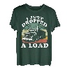 Trucker LKW 18 Räder CDL Anhänger Autobahn LKW Fahrer T-Shirt