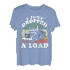 Trucker LKW 18 Räder CDL Anhänger Autobahn LKW Fahrer T-Shirt