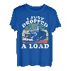 Trucker LKW 18 Räder CDL Anhänger Autobahn LKW Fahrer T-Shirt